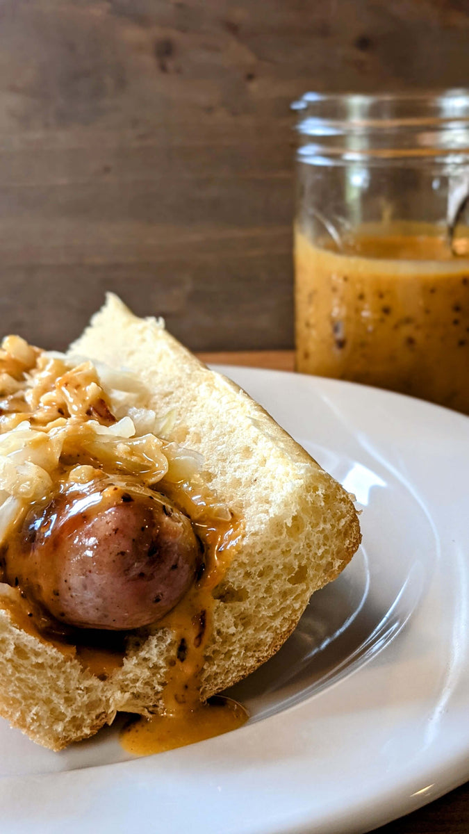 Hot Honey Mustard Sauce Recipe Mr Bing Foods