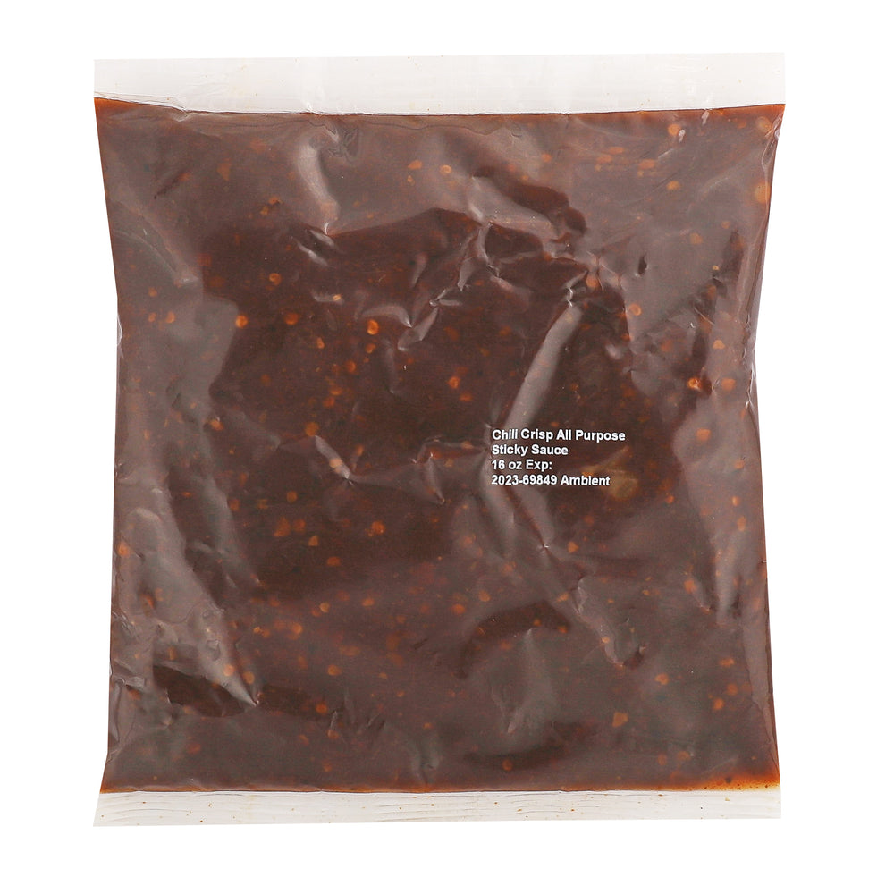 
                  
                    Load image into Gallery viewer, Mr Bing Sweet &amp;amp; Spicy Chili Crisp Wing Sauce 16 oz Pouch - Case of 12
                  
                