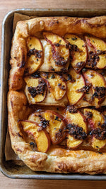 Brie and Peach Galette Recipe