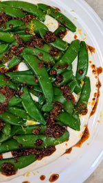 Snap Peas with Ricotta Recipe