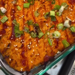 Salmon Sushi Bake