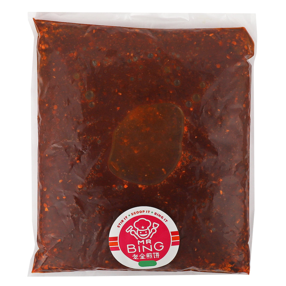 
                  
                    Load image into Gallery viewer, Mr Bing Chili Crisp 32 oz Pouch - Spicy - Case of 4
                  
                