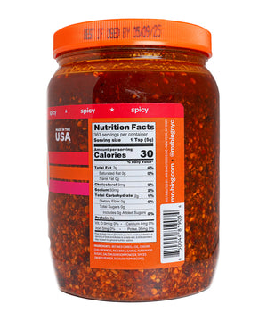 
                  
                    Load image into Gallery viewer, Mr Bing Chili Crisp 64 oz PET Jar - Spicy - Case of 2
                  
                