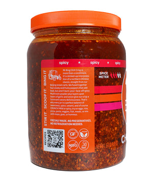 
                  
                    Load image into Gallery viewer, Mr Bing Chili Crisp 64 oz PET Jar - Spicy - Case of 2
                  
                