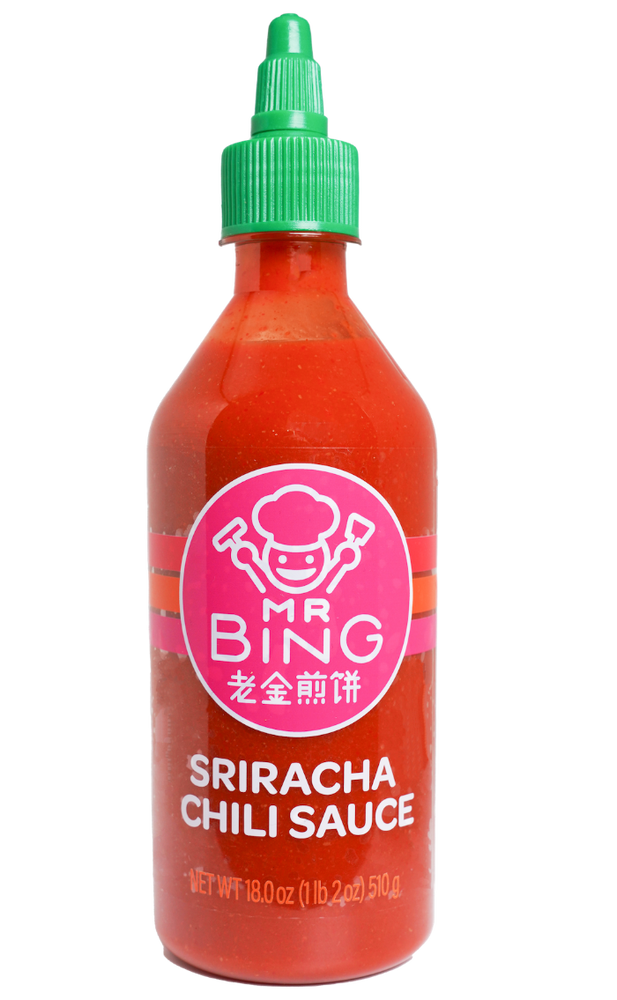 Mr Bing Sriracha 18 oz PET Bottle - Case of 12