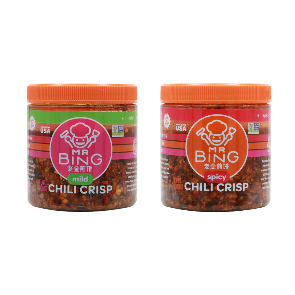 
                  
                    Load image into Gallery viewer, Mr Bing Chili Crisp - 2-pack 7oz
                  
                